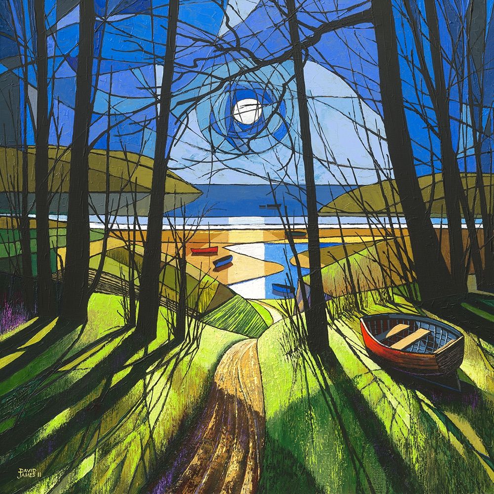 Beach Path art print by David James for $57.95 CAD