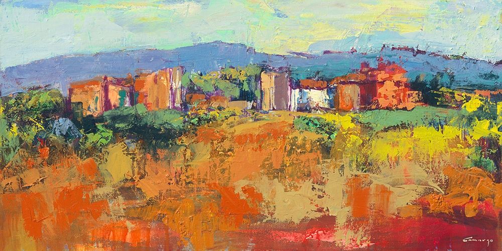 Casa Blanca Palma art print by Jesus P. Camargo for $57.95 CAD