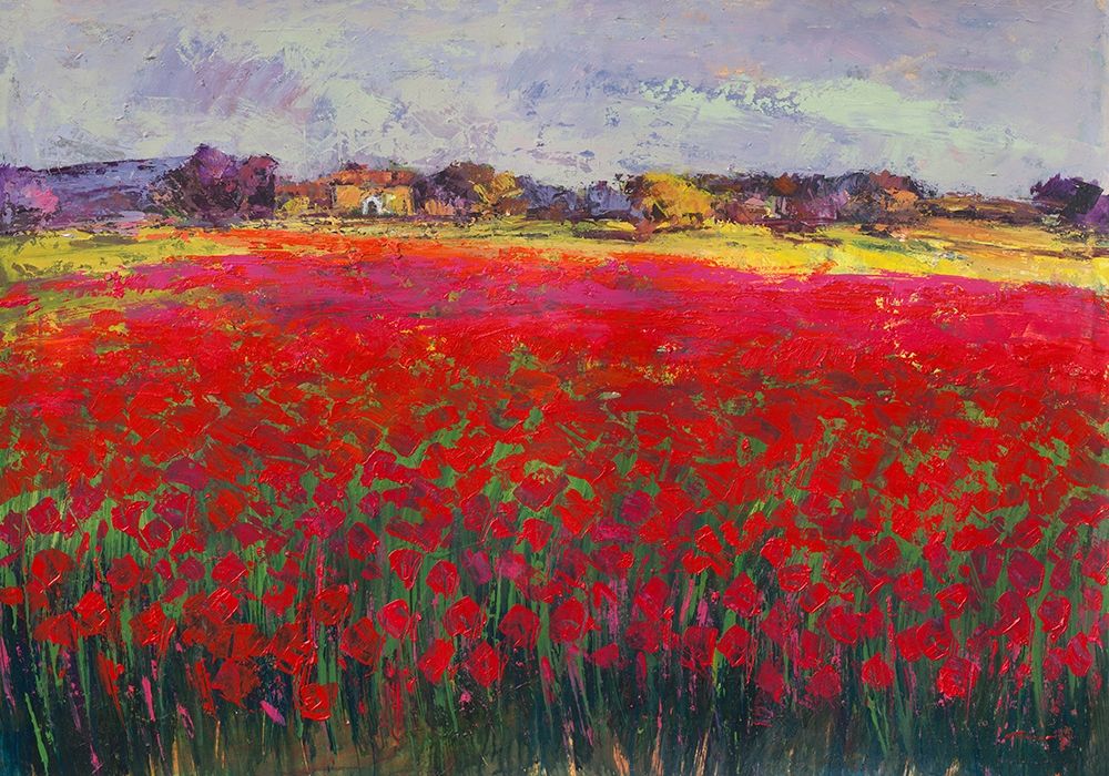 Mohnfeld art print by Jesus P. Camargo for $57.95 CAD