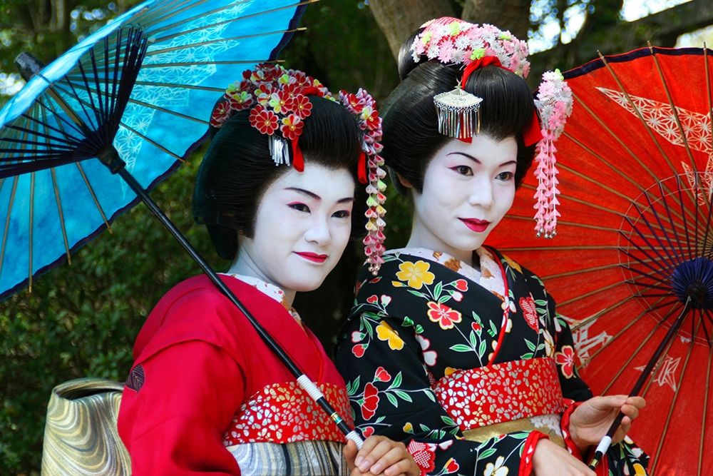 Geisha Smile art print by Matthias Weber for $57.95 CAD
