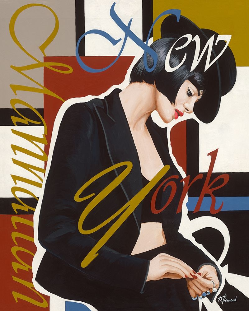 Femme New York art print by Anne Bernard for $57.95 CAD