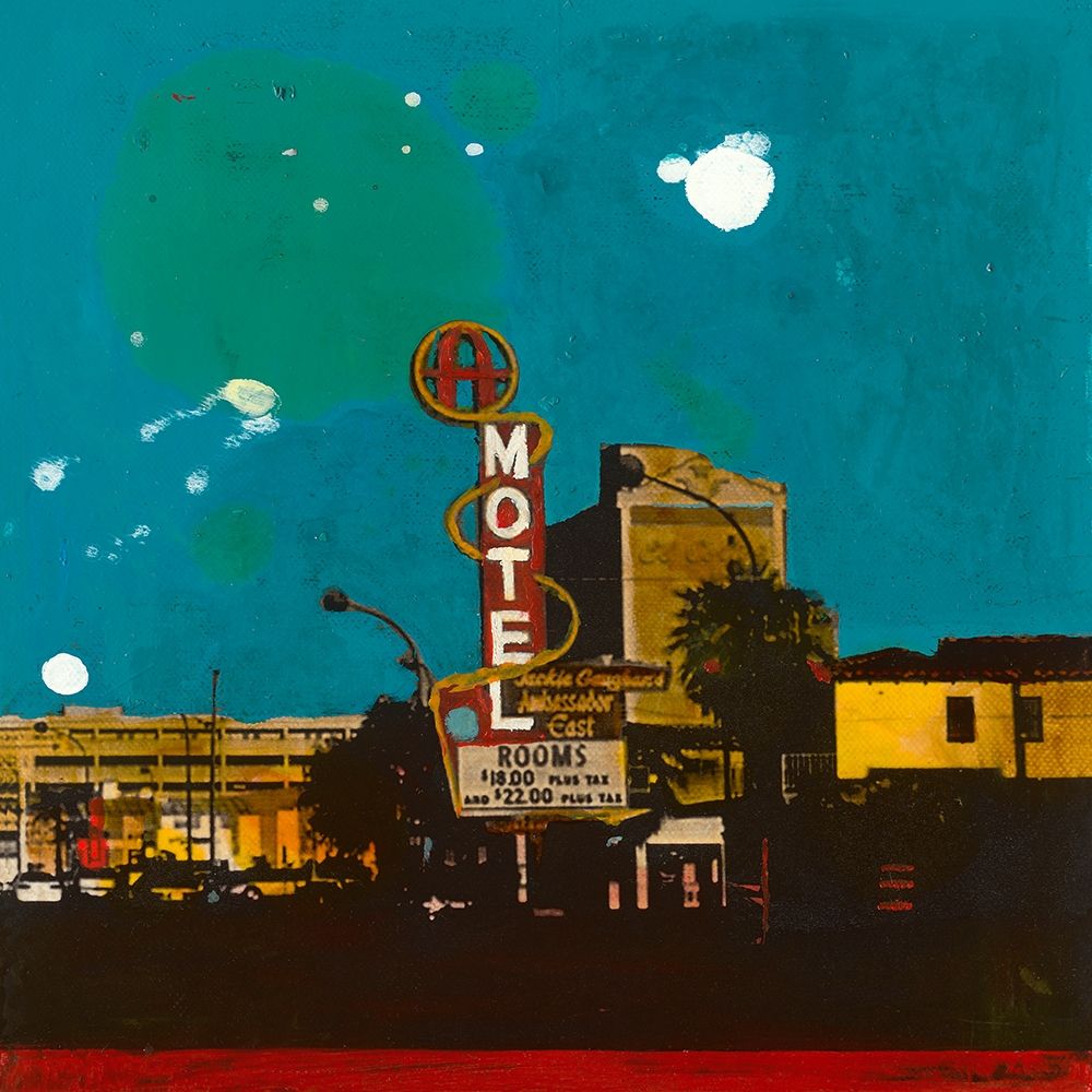 Motel art print by Ayline Olukman for $57.95 CAD