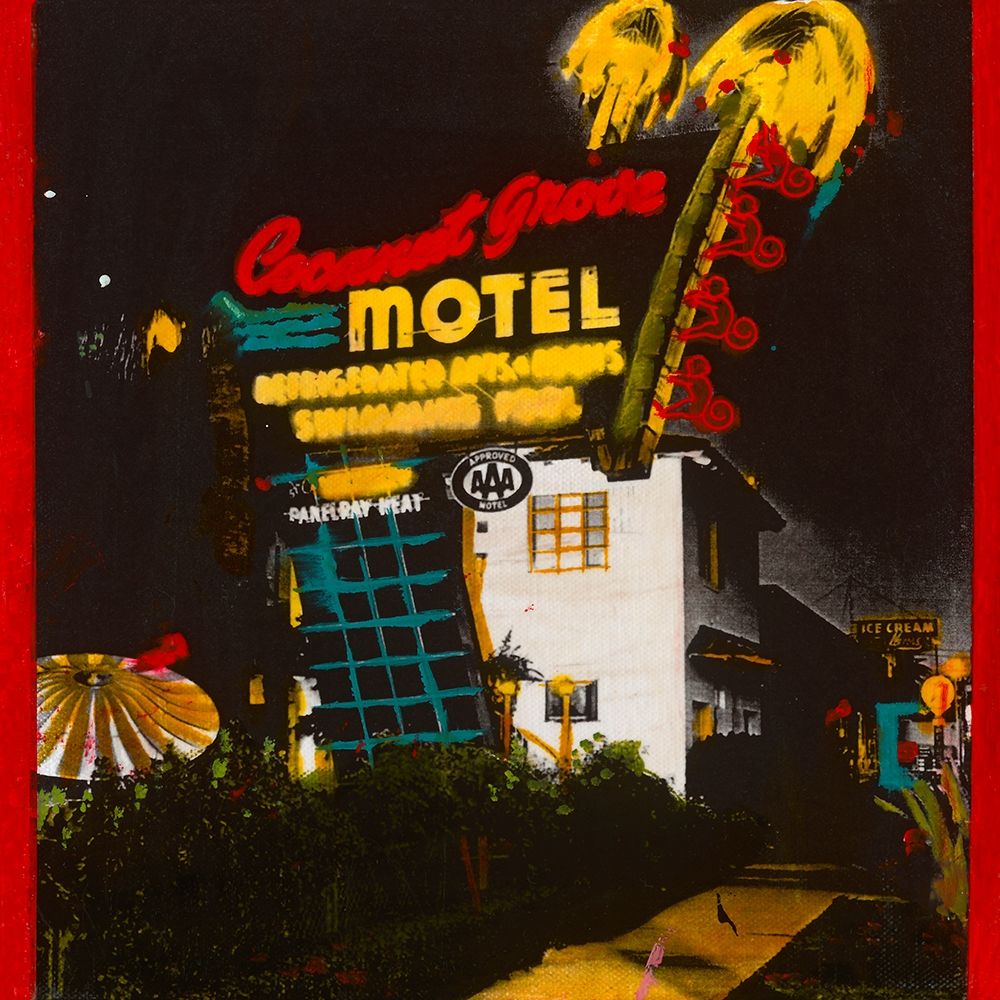 Coconut Motel art print by Ayline Olukman for $57.95 CAD
