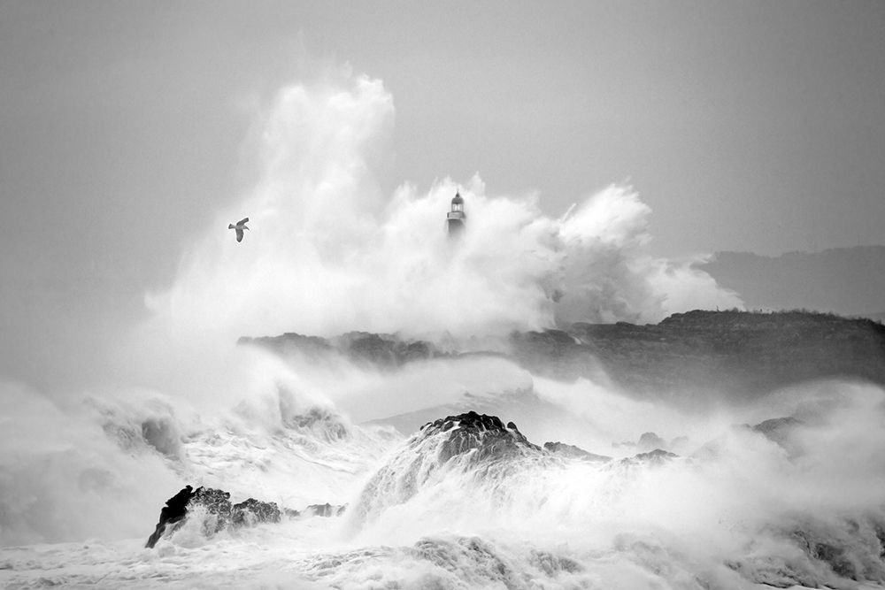 Storm in Cantabria art print by Marina Cano for $57.95 CAD
