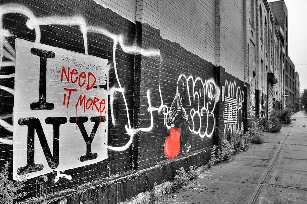 I Need it More NY art print by Aurelien Terrible for $57.95 CAD