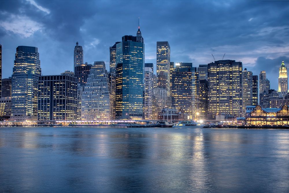 Brooklyn Bridge Park art print by Aurelien Terrible for $57.95 CAD