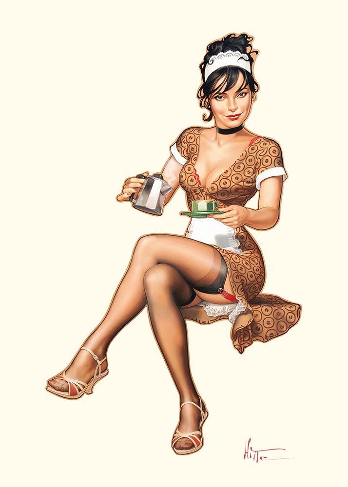 The ou cafe art print by Patrick Hitte for $57.95 CAD