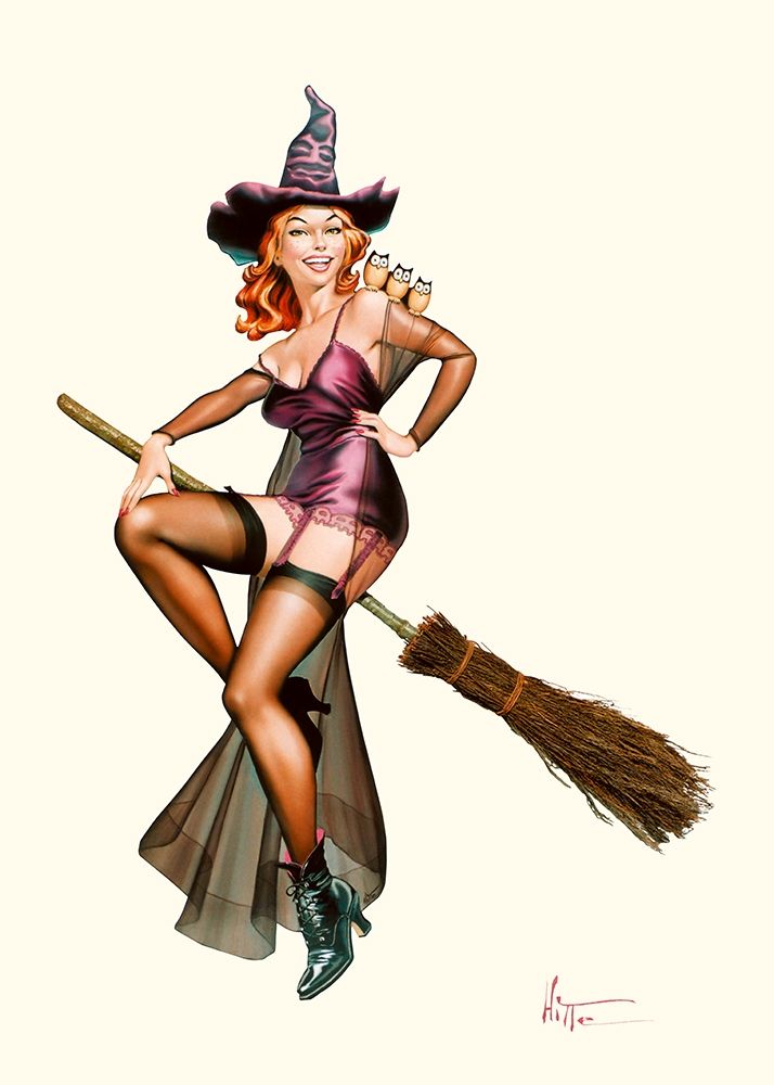 Chouette sorciere art print by Patrick Hitte for $57.95 CAD