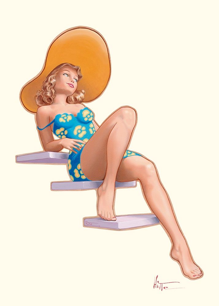 Sur l escalier art print by Patrick Hitte for $57.95 CAD