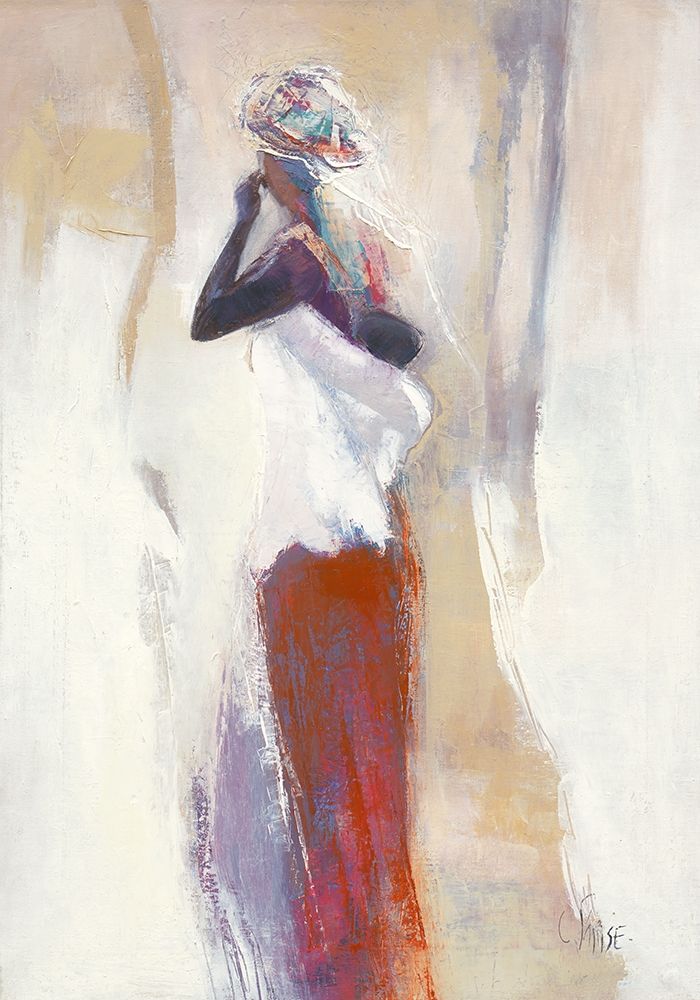 Silhouettes Africaines VI art print by Chantal Parise for $57.95 CAD