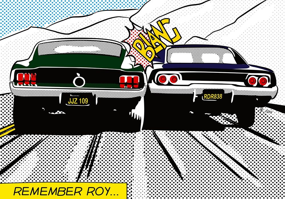 Remember Roy art print by Pierre Strapelias-PR for $57.95 CAD