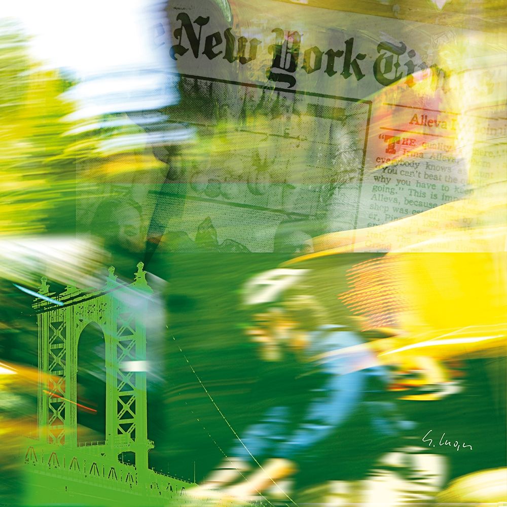 NY City Ride art print by Gery Luger for $57.95 CAD
