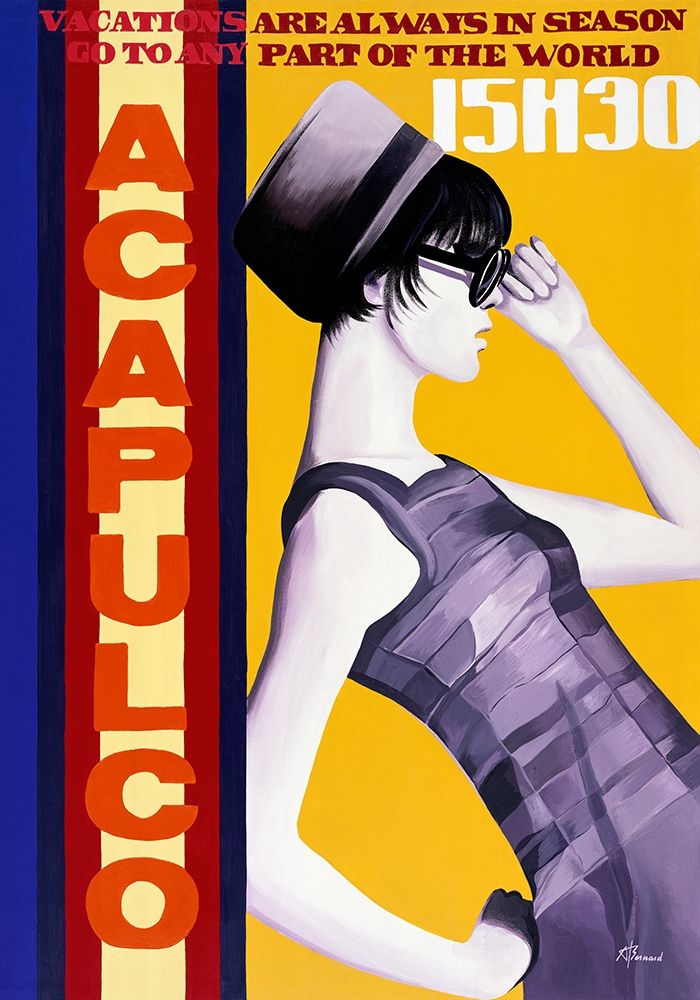 Femme Acapulco art print by Anne Bernard for $57.95 CAD