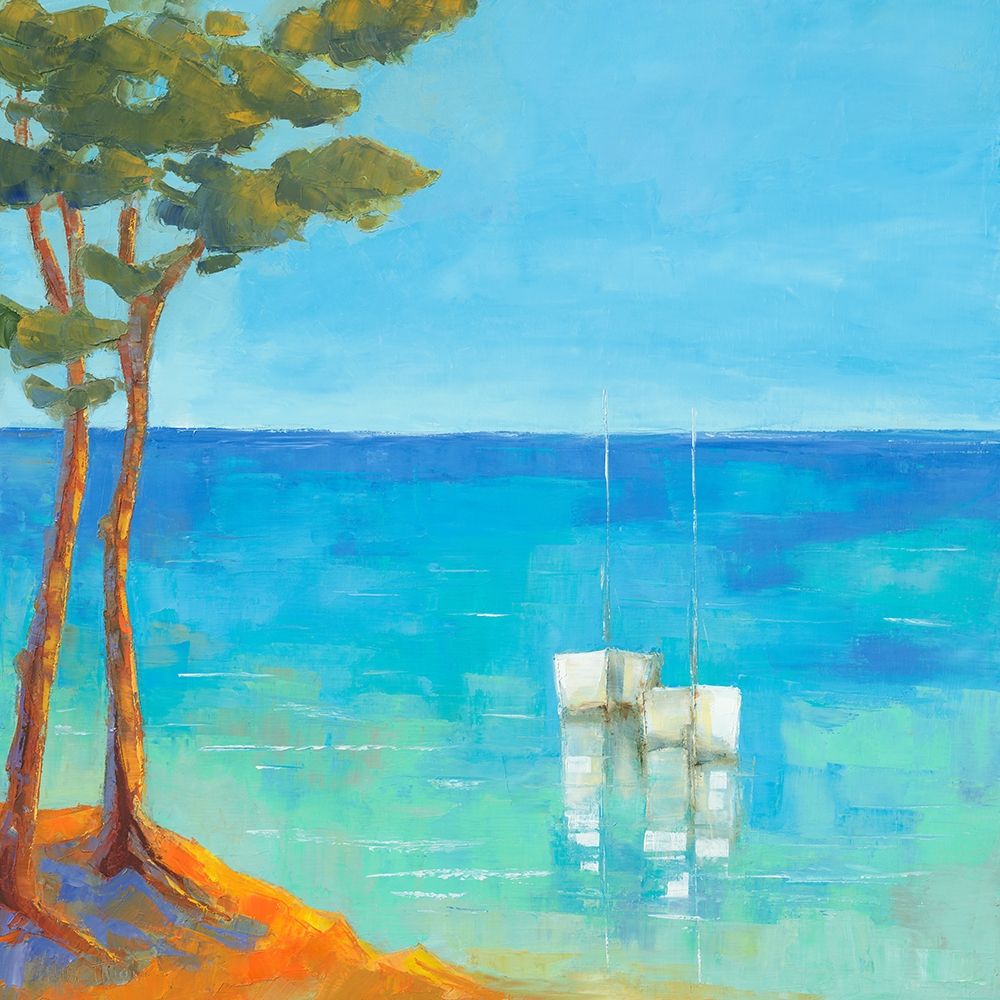 Mediterranee I art print by Regine Pivier-Attolini for $57.95 CAD