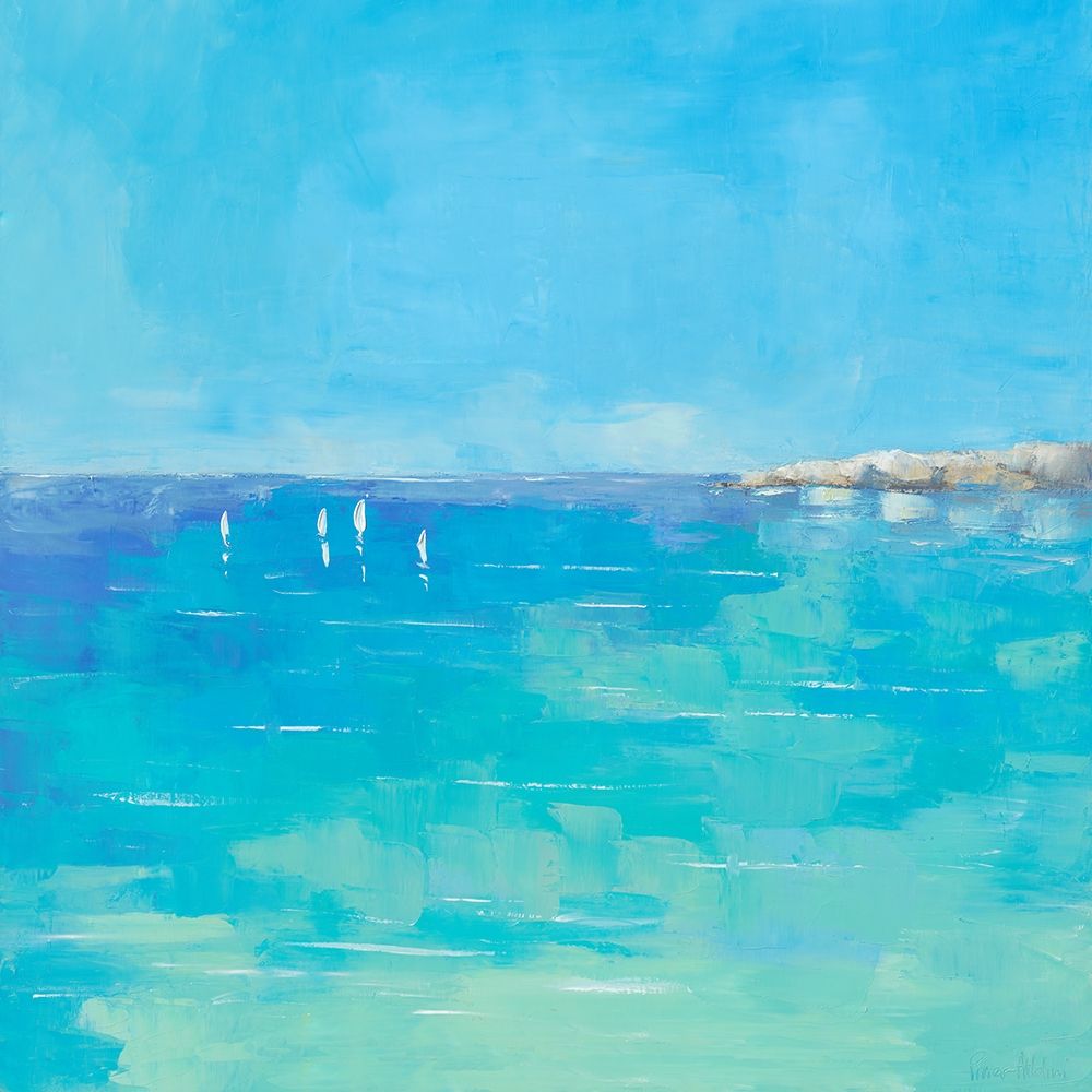 Mediterranee II art print by Regine Pivier-Attolini for $57.95 CAD