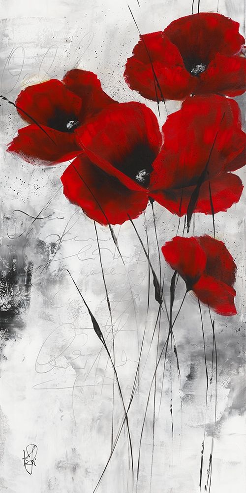 Pavot d hiver IX art print by Isabelle Zacher-Finet for $57.95 CAD
