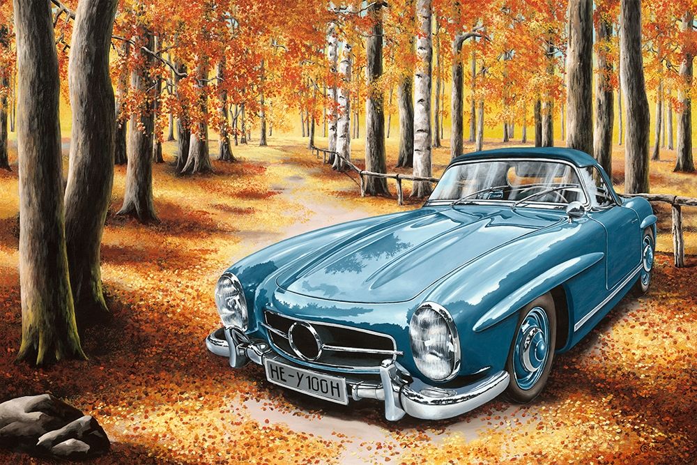 Ein Klassiker im Wald art print by Cornelia Richter for $57.95 CAD