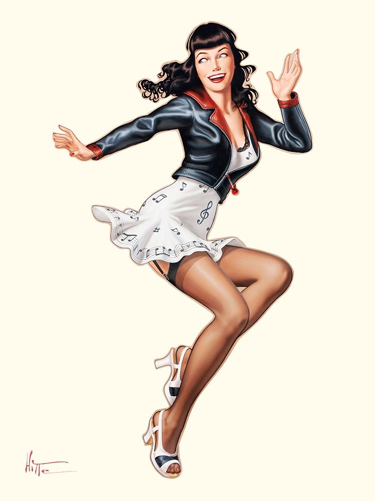 Betty danse art print by Patrick Hitte for $57.95 CAD