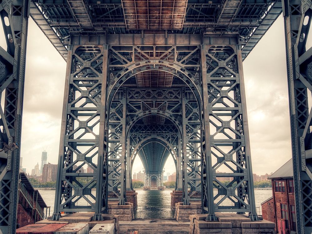 Under the Bridge - Colour art print by Aurelien Terrible for $57.95 CAD