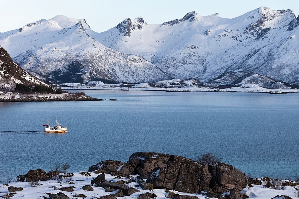 Fischerboot Lofoten art print by Rolf Fischer for $57.95 CAD