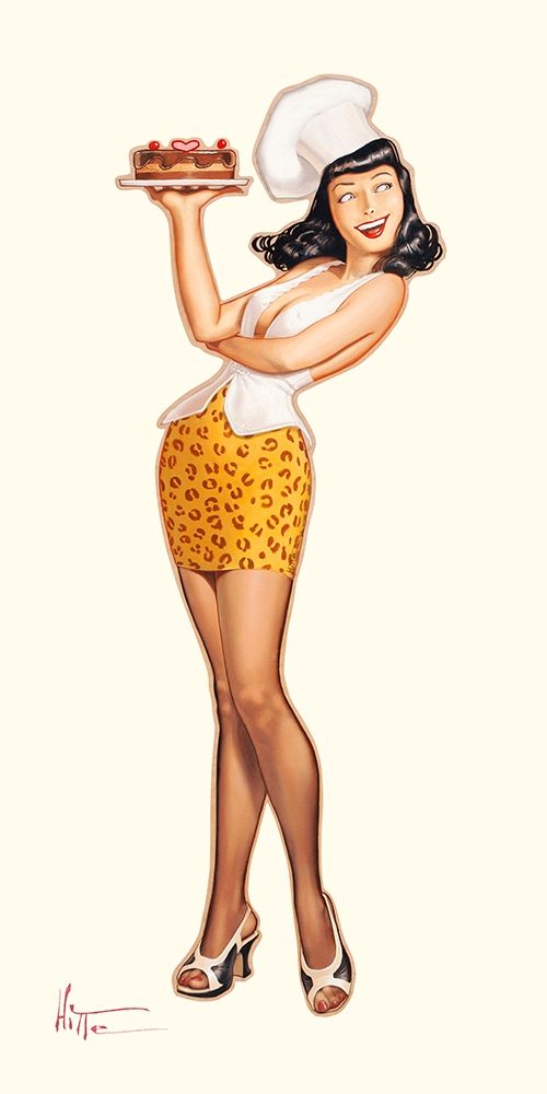 Betty Chocolat art print by Patrick Hitte for $57.95 CAD
