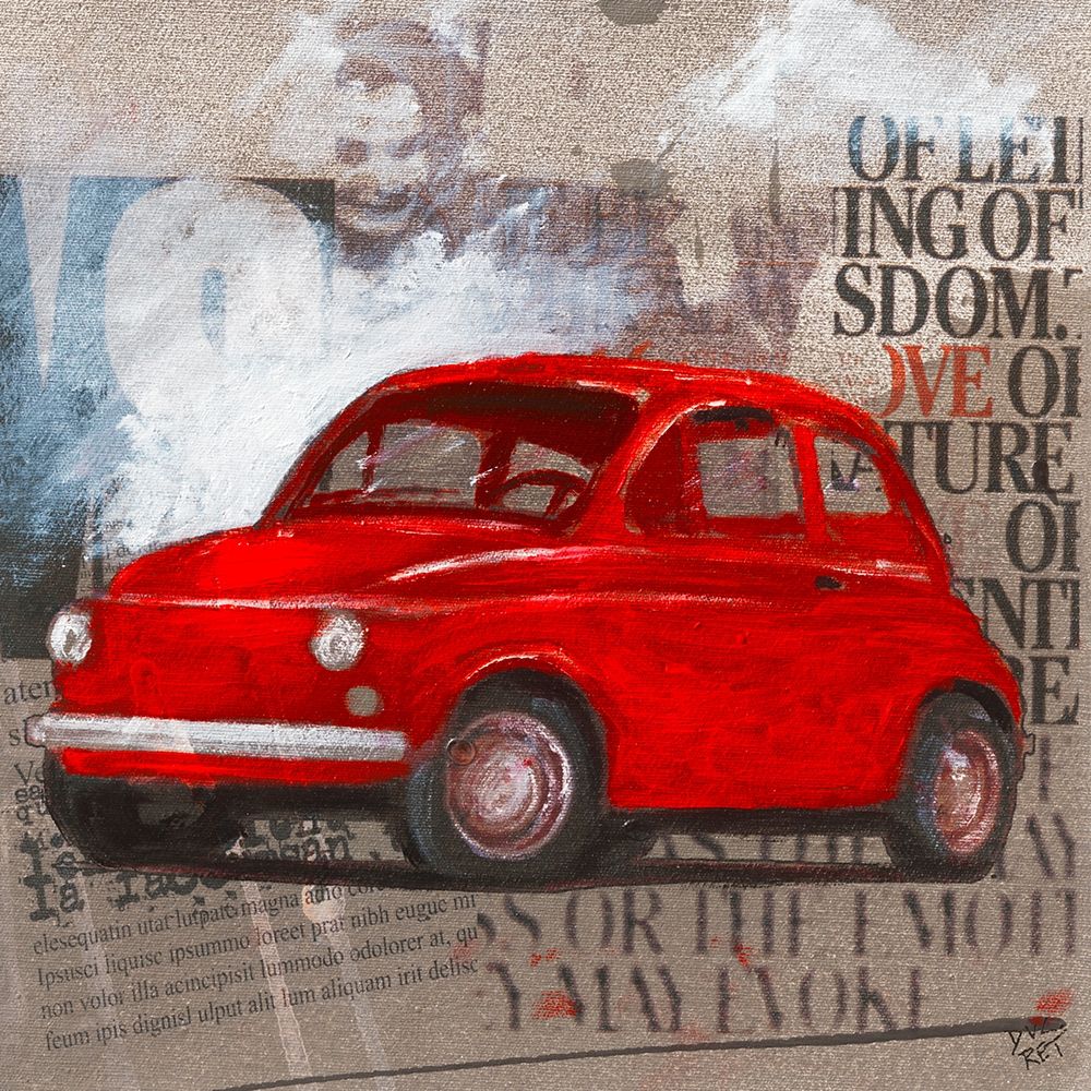 Crazy Car art print by Patrice Ducret for $57.95 CAD