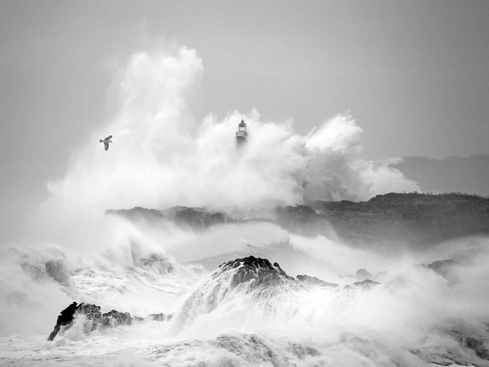 Storm in Cantabria art print by Marina Cano for $57.95 CAD