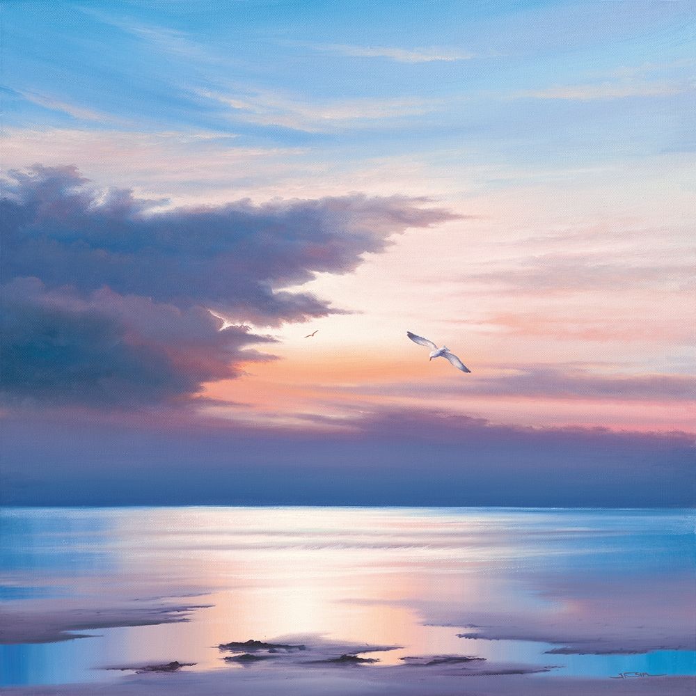 Sunset Flight art print by John F Sim for $57.95 CAD