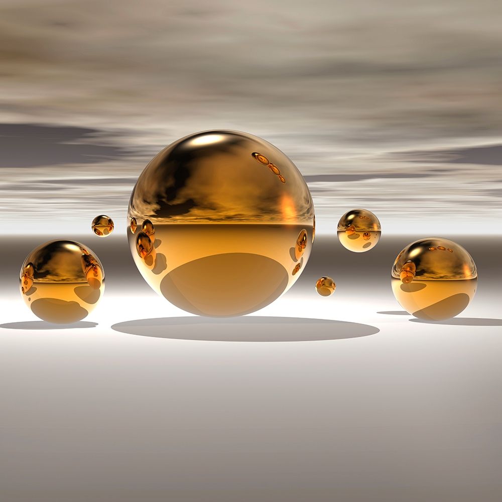 Golden Bowl II art print by Peter Hillert for $57.95 CAD