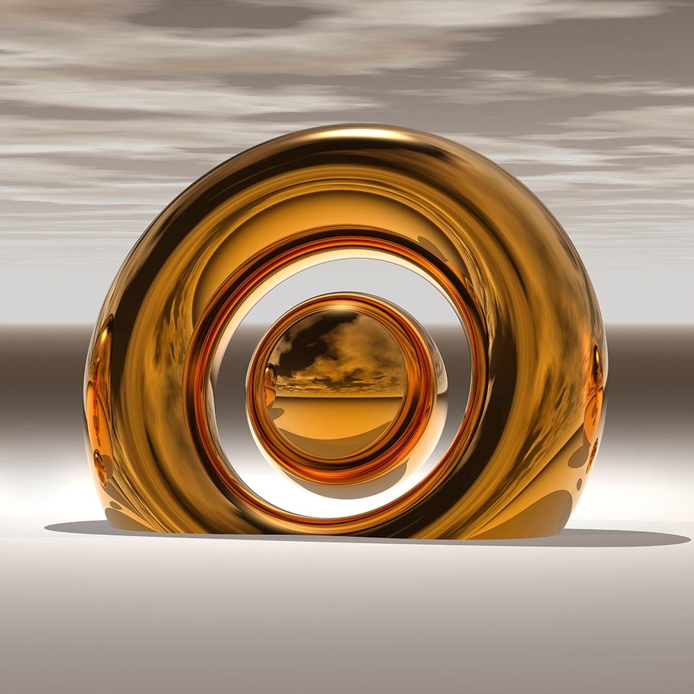 Golden Circle I art print by Peter Hillert for $57.95 CAD