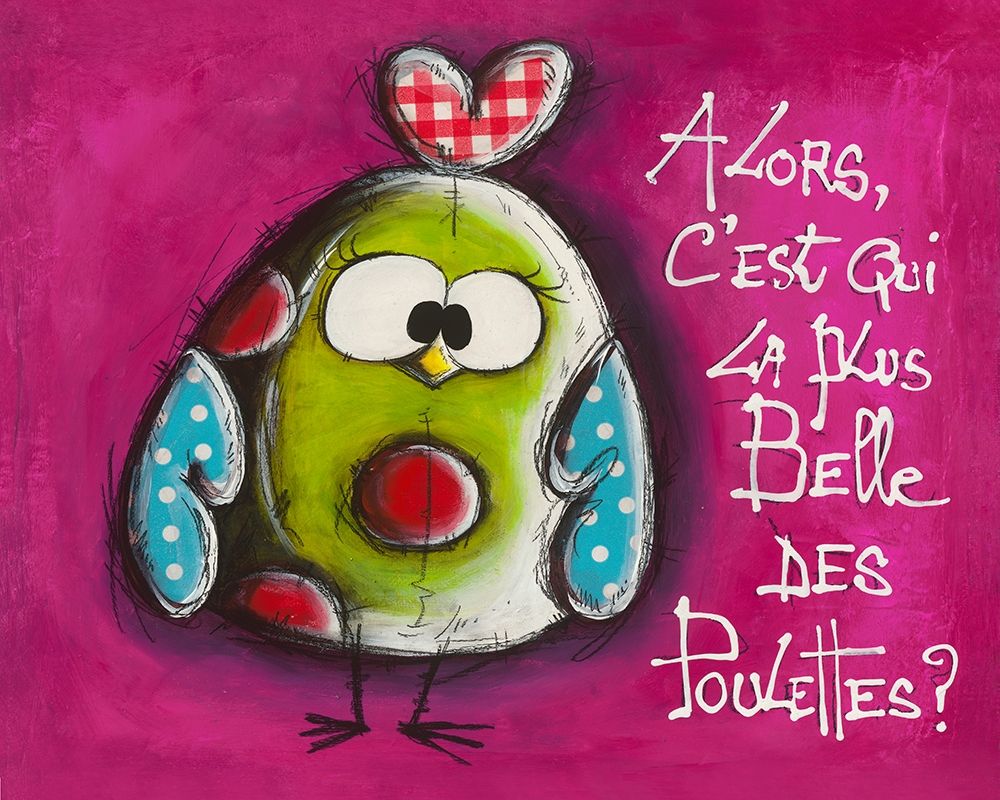 La plus belle ... art print by Carine Mougin for $57.95 CAD