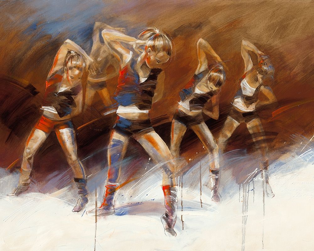 Dance up art print by Kitty Meijering for $57.95 CAD