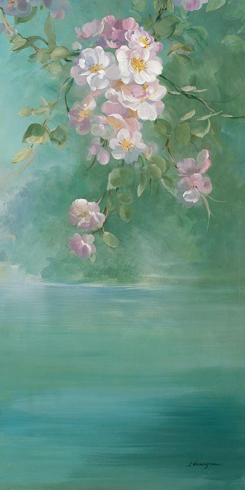 Roses Chaalis Blanches art print by Sylvie Vernageau for $57.95 CAD