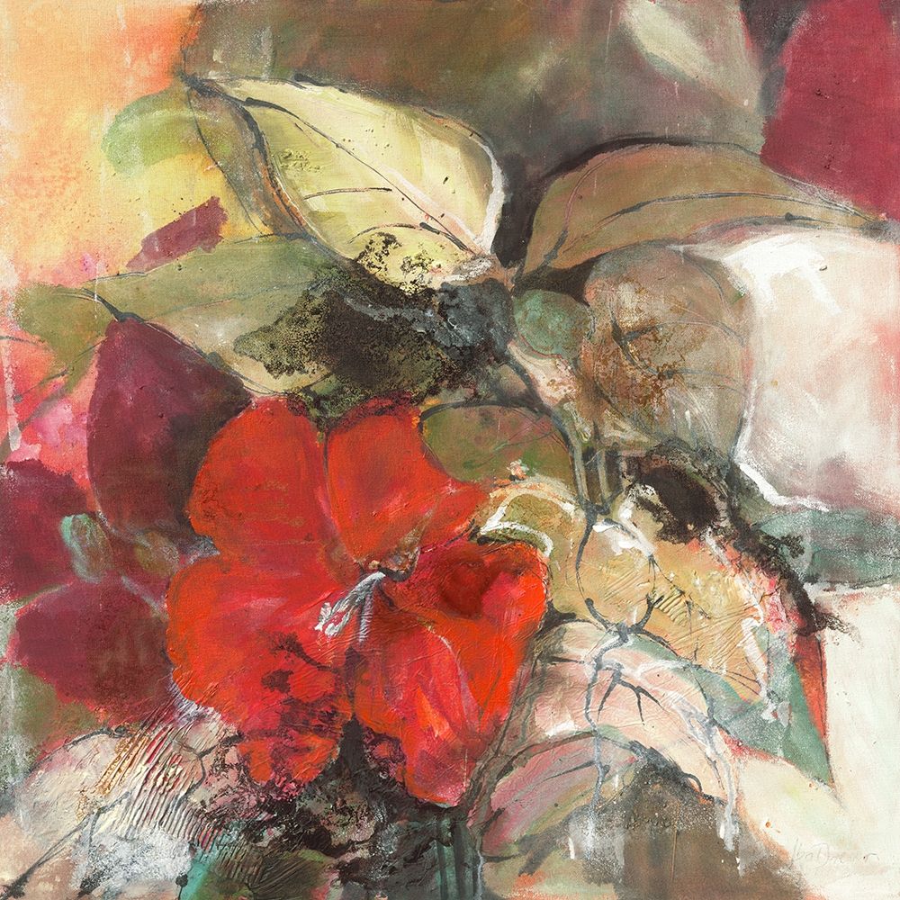Hibiskus art print by Ingeborg Dreyer for $57.95 CAD