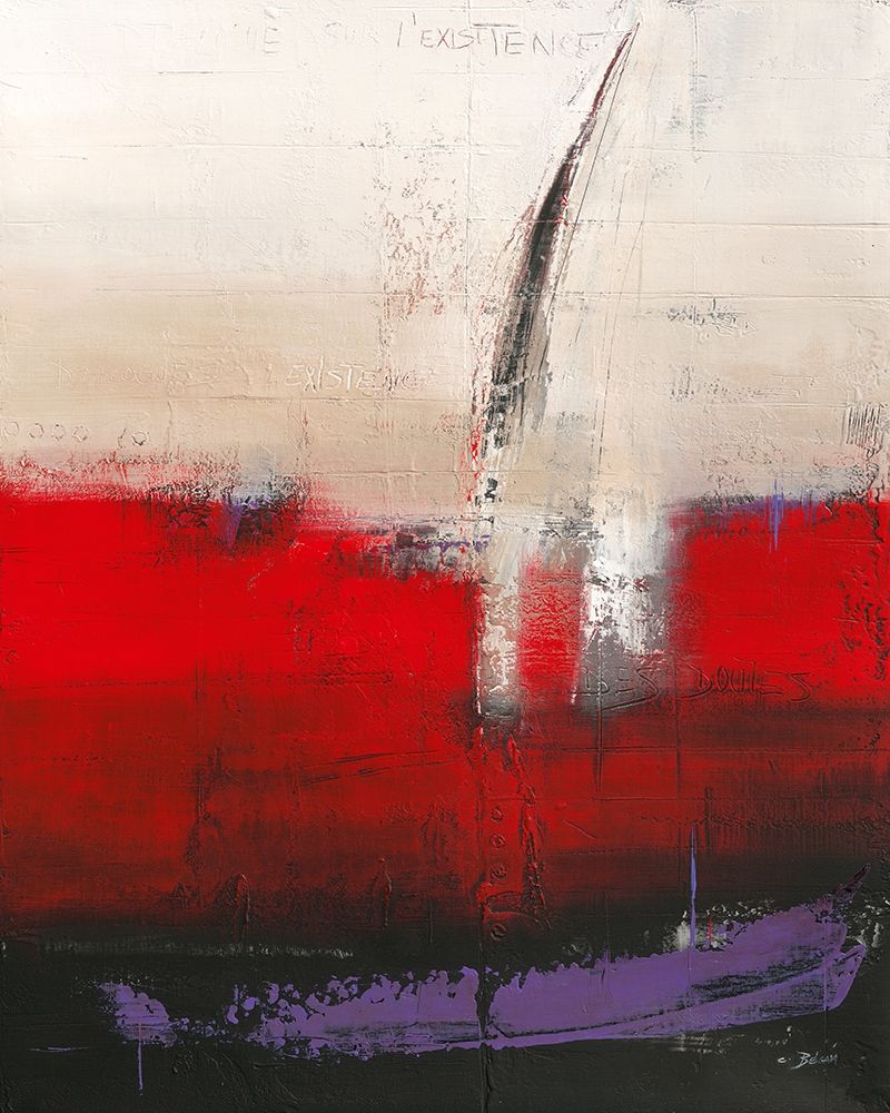 L existence art print by Carole Becam for $57.95 CAD