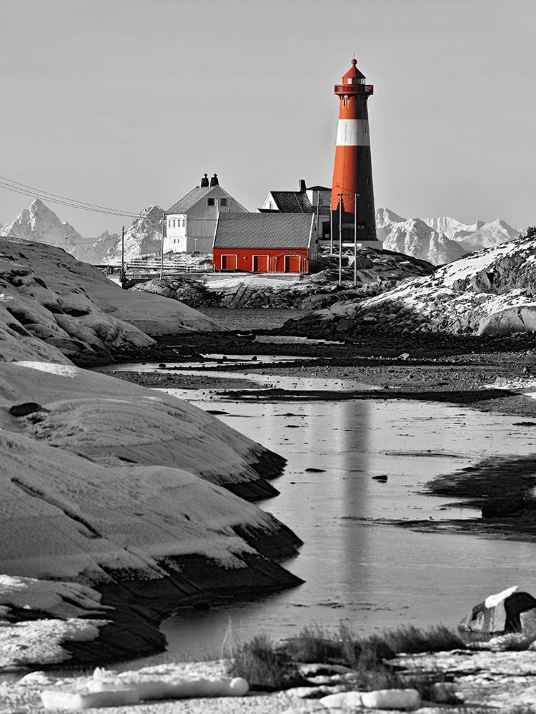 Leuchtturm Hamaro art print by Rolf Fischer for $57.95 CAD
