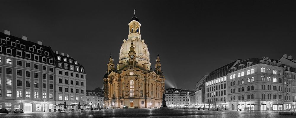 Altmarkt Dresden mit Frauenkirche art print by Rolf Fischer for $57.95 CAD