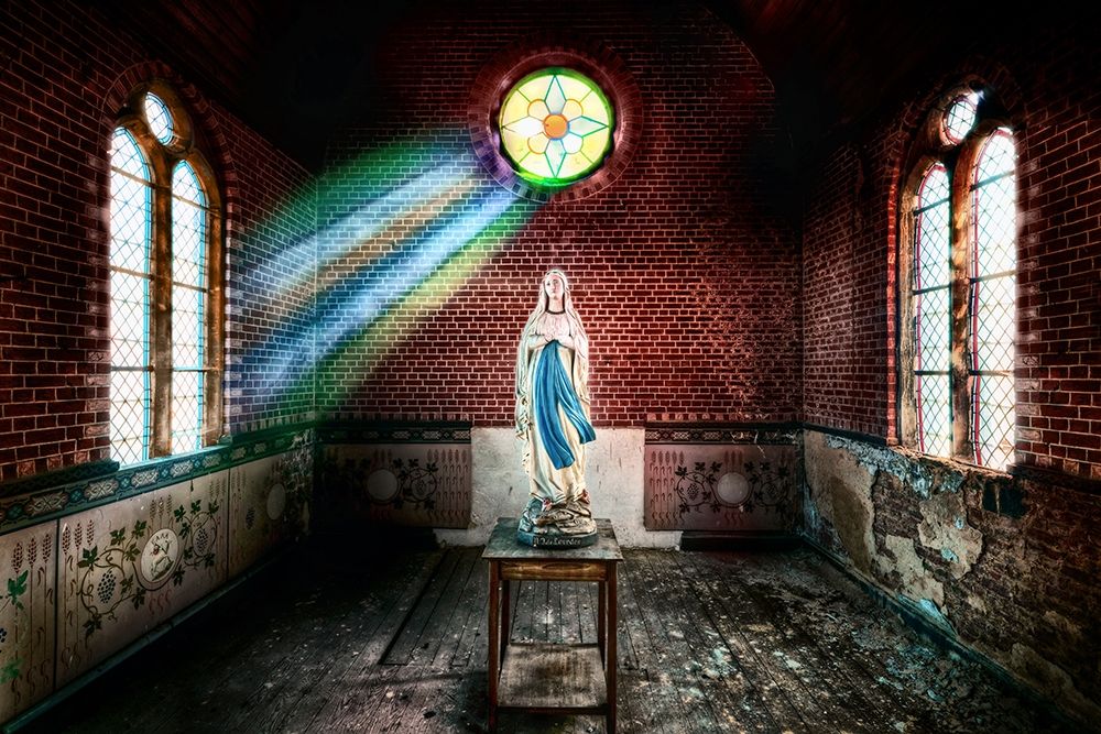 The private Chapel art print by Matthias Haker for $57.95 CAD