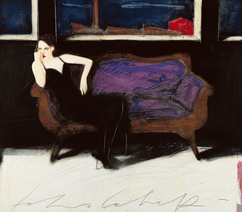 Pensiero lontano art print by Fabio Calvetti for $57.95 CAD