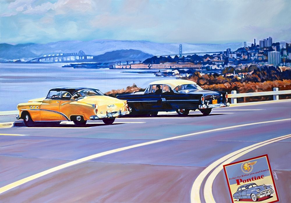 San Francisco Bay art print by VAUTRIN for $57.95 CAD
