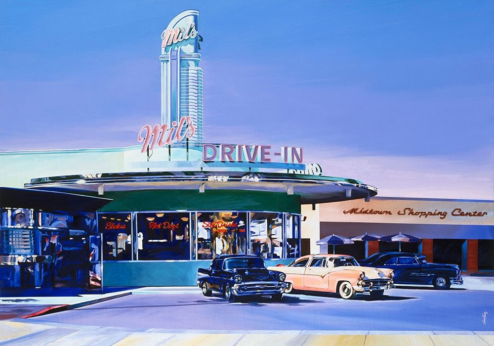 Mil s Drive art print by VAUTRIN for $57.95 CAD