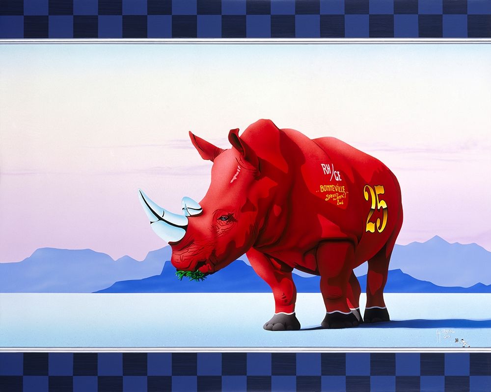 Bonneville Speed Week art print by Guy Tempier for $57.95 CAD