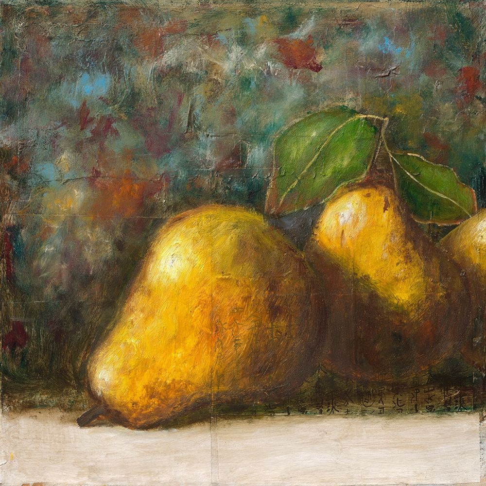 Triptyque poires I art print by Pascal Lionnet for $57.95 CAD