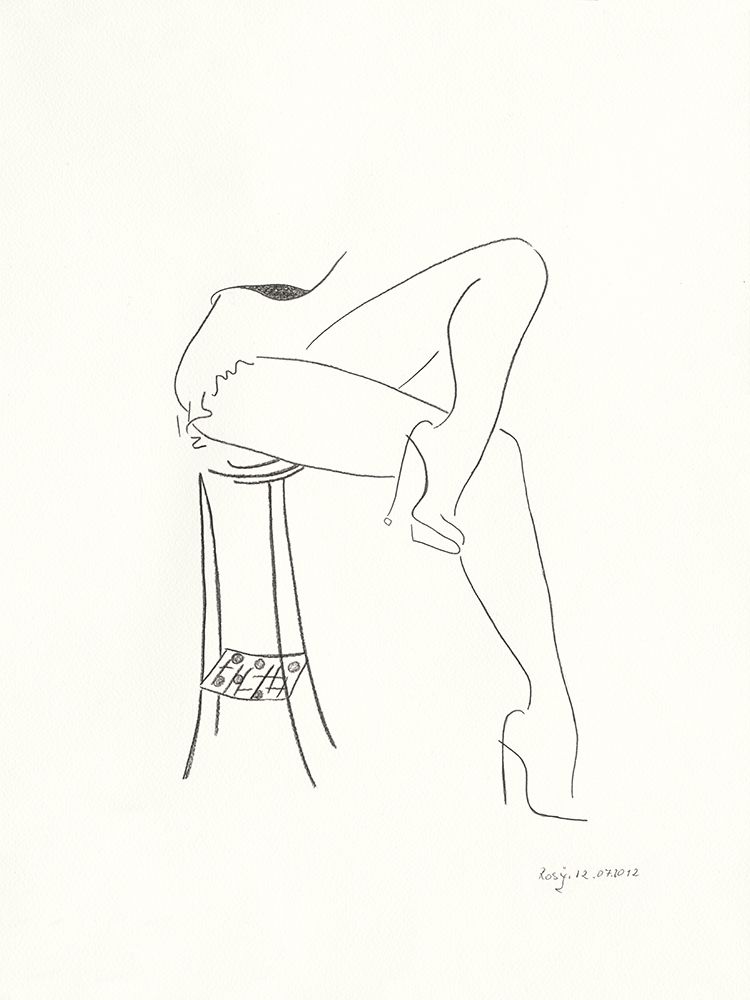 Serie Beine IV art print by Rosy Schneider for $57.95 CAD
