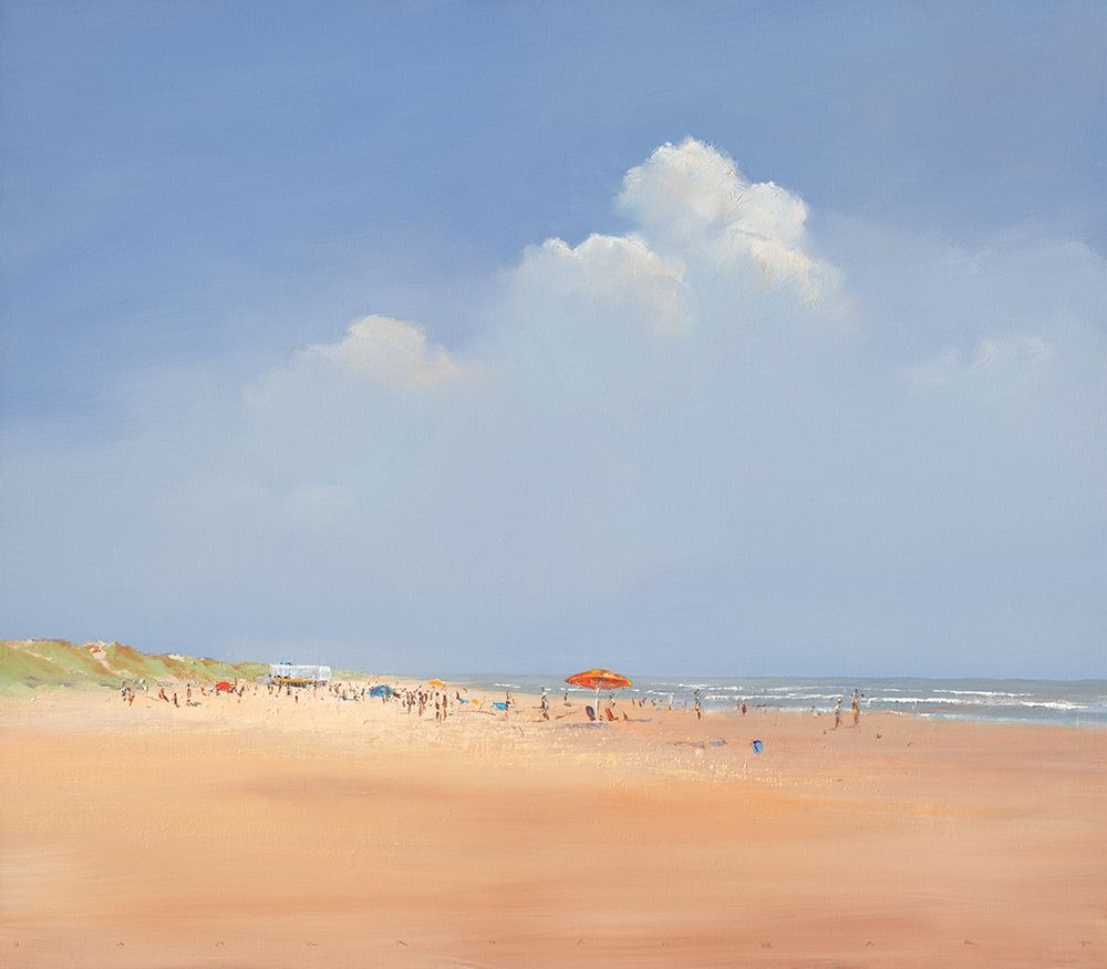 A Day on the Beach art print by Jan Groenhart for $57.95 CAD