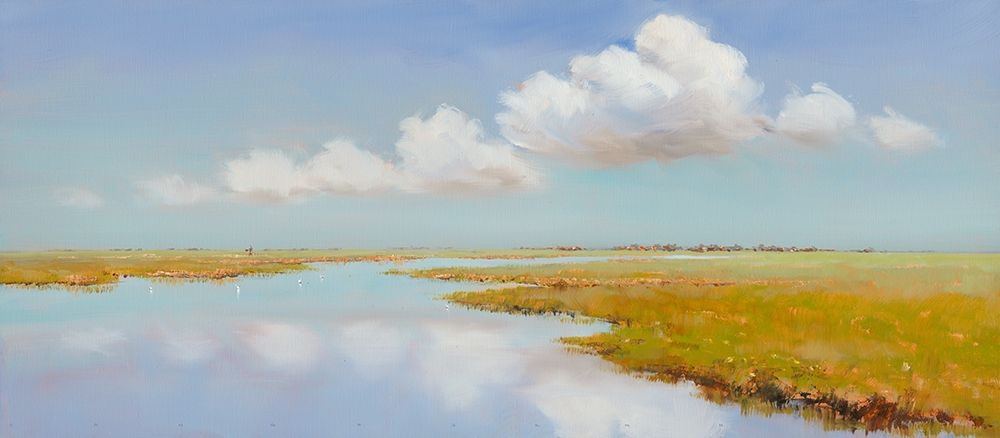 A clear Day in the Field art print by Jan Groenhart for $57.95 CAD