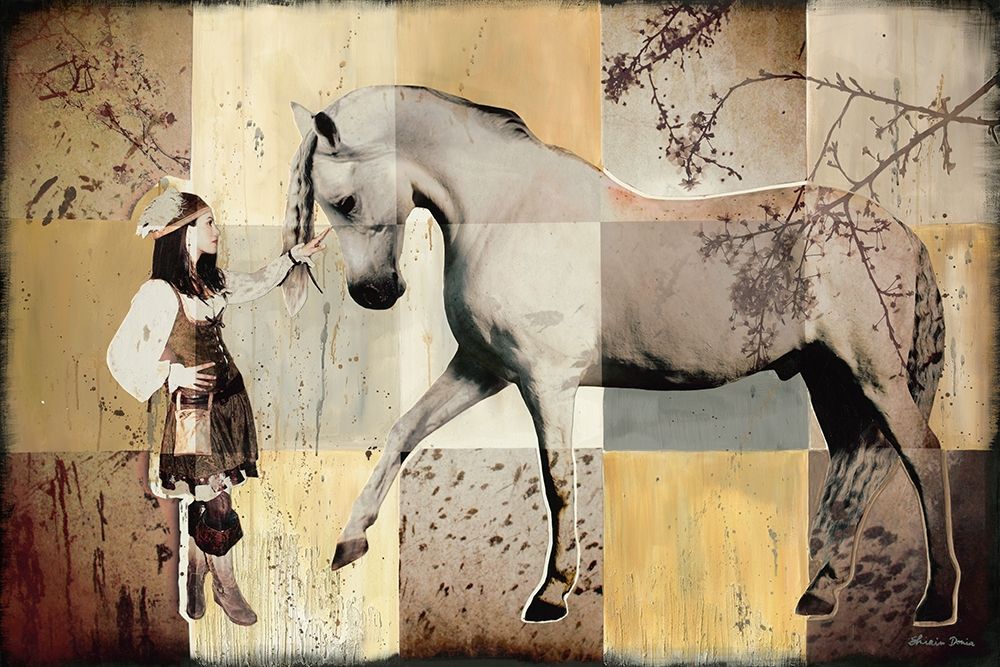 Pferdeflusterin art print by Shirin Donia for $57.95 CAD