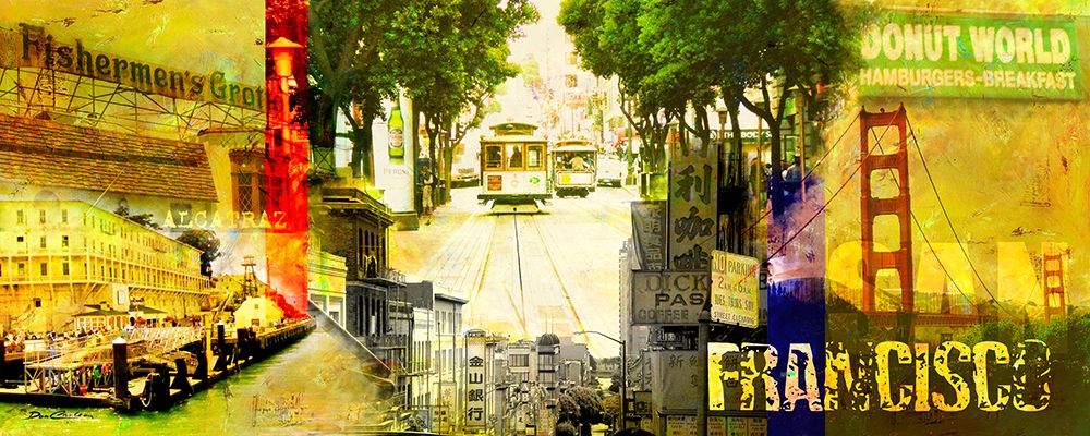 San Francisco art print by Don Carlson for $57.95 CAD
