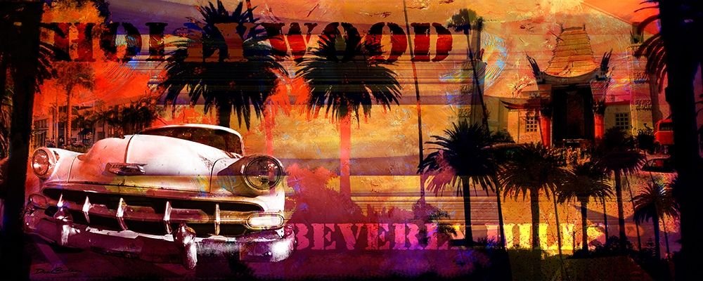 Beverly Hills art print by Don Carlson for $57.95 CAD