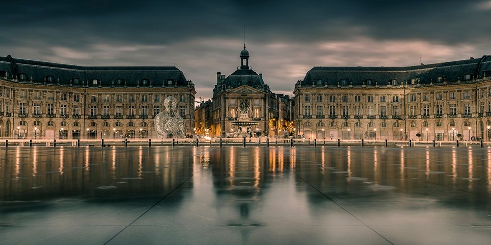 Place de la bourse art print by Arnaud Bertrande for $57.95 CAD